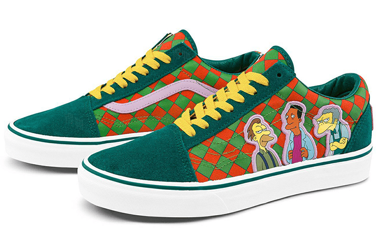 Vans Old Skool "The Simpsons" Deep Green