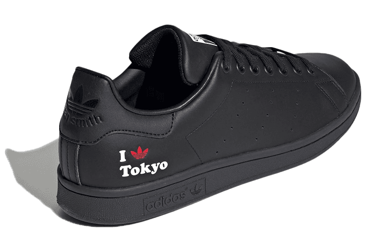 adidas Stan Smith Black Red White