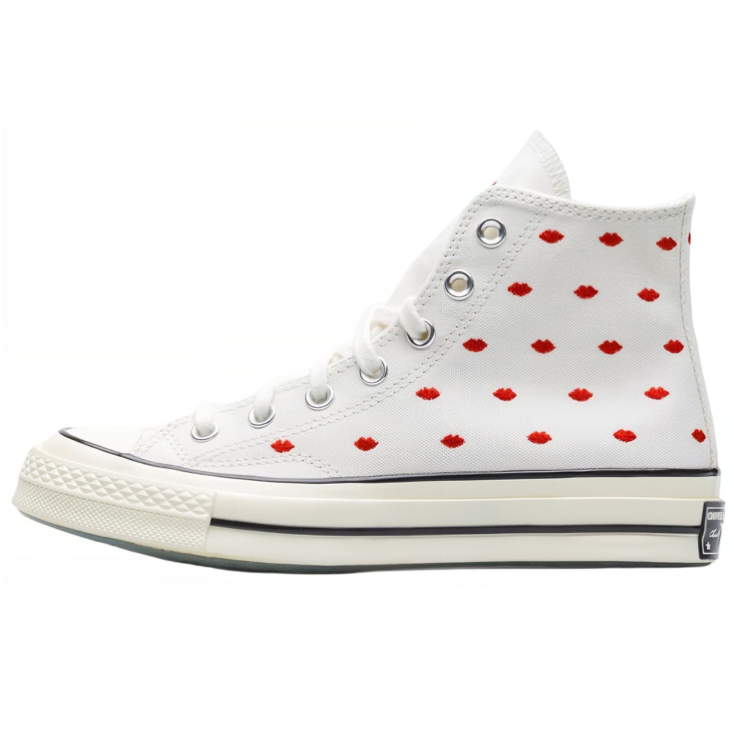 Converse 1970s Chuck Taylor All Star Valentine's Day High Top White Red