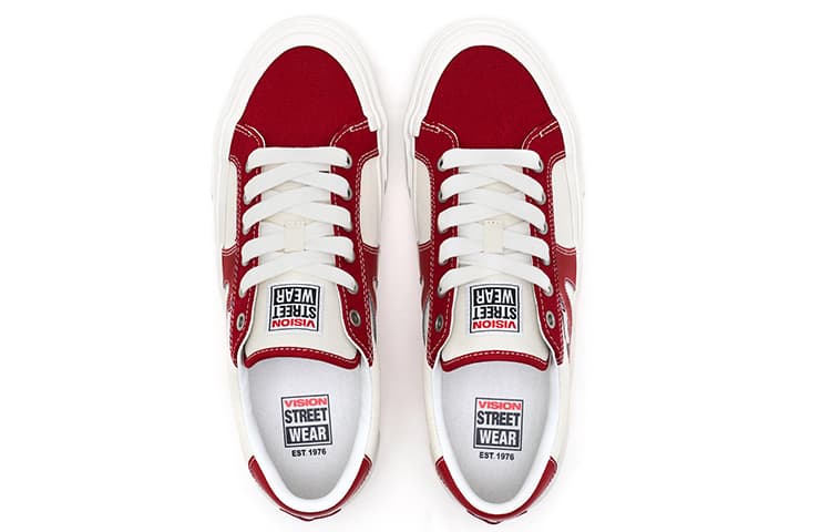 Vision Street Wear V76 Burgundy