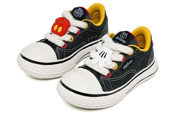 Disney x OLD ORDER Mickey Mouse Canvas Shoes