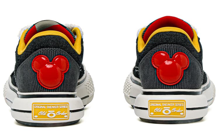 Disney x OLD ORDER Mickey Mouse Canvas Shoes
