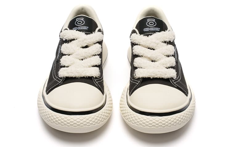 OLD ORDER Canvas Low Black