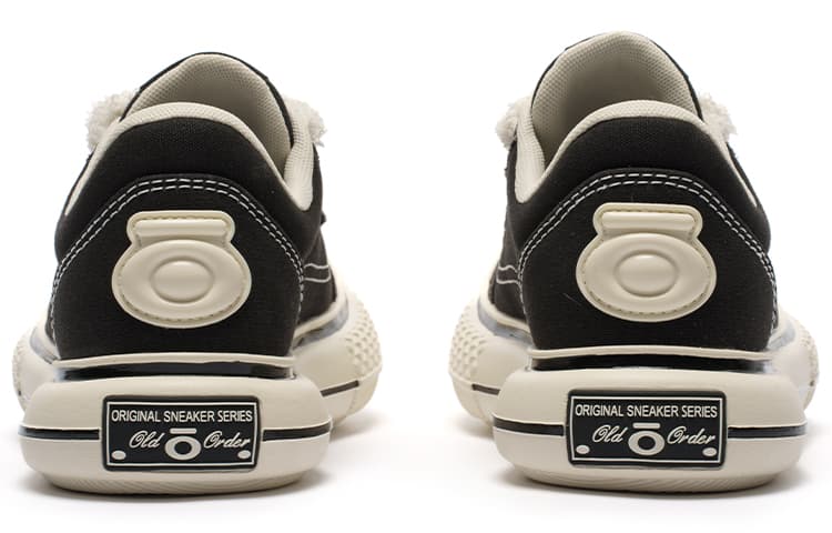 OLD ORDER Canvas Low Black