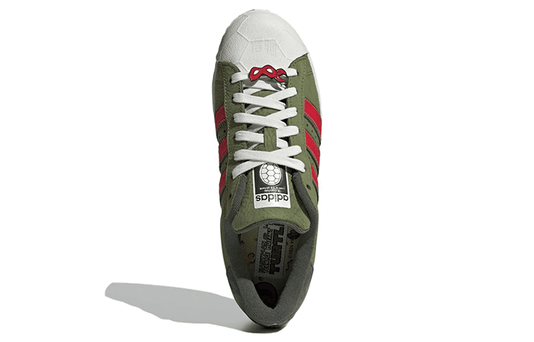 Teenage Mutant Ninja Turtles x adidas Superstar Green Red