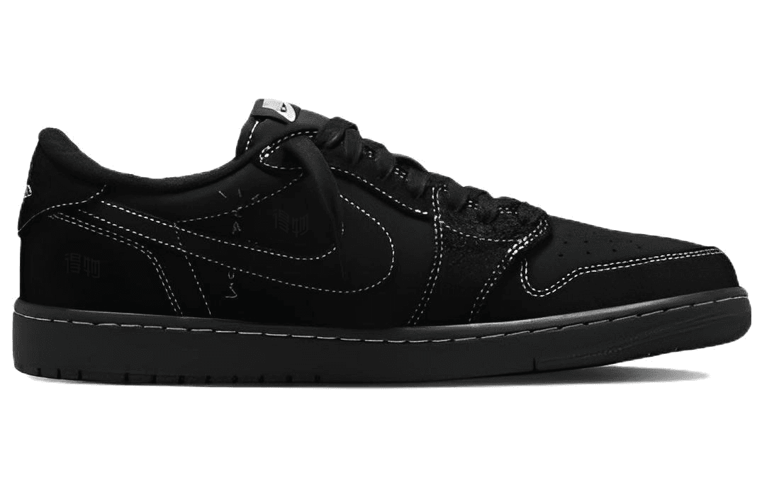 Travis Scott x Air Jordan 1 Low OG "Black/Phantom"