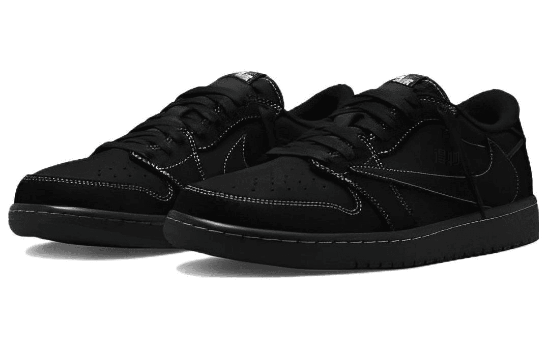 Travis Scott x Air Jordan 1 Low OG "Black/Phantom"