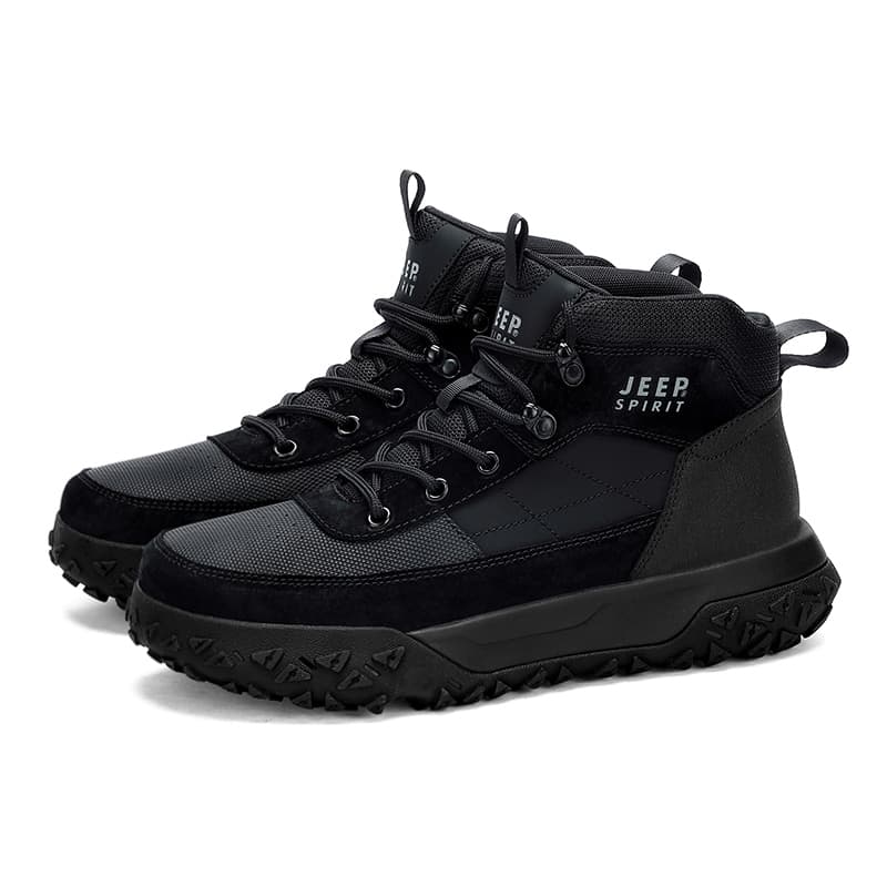 JEEP SPIRIT Snow Boots Graphite Black