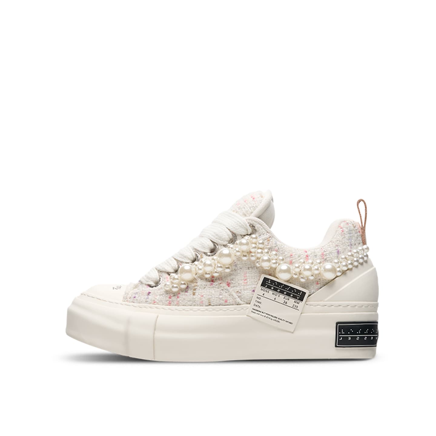 xVESSEL Pearl Tweed Low Top