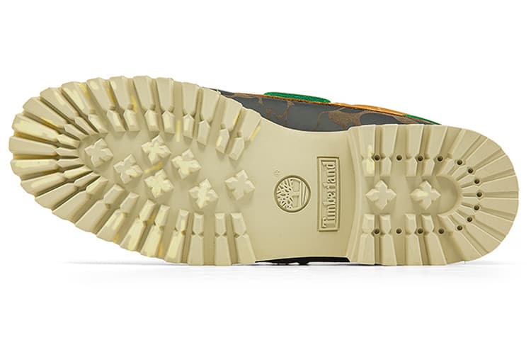 Bape x Timberland Brown Low Casual Shoes