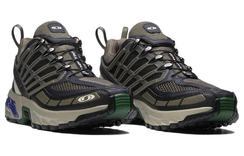 Salomon Acs Pro Advanced Black Brown Blue Tail