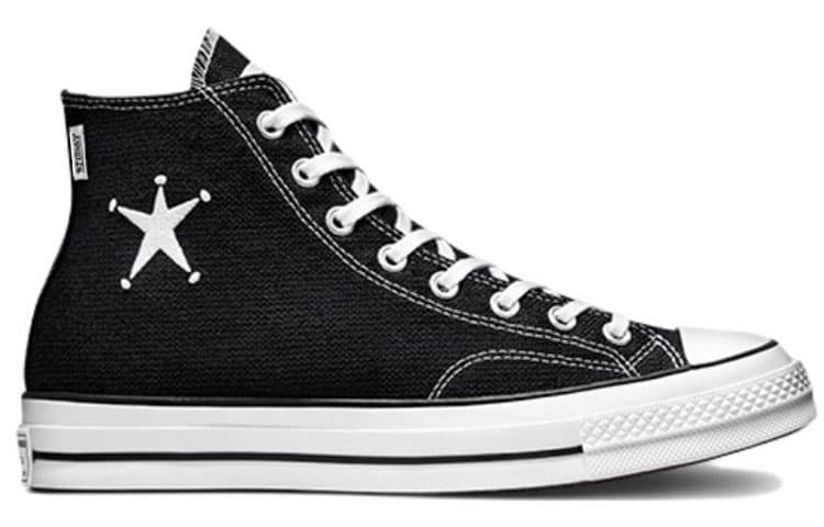 Stussy x Converse Chuck Taylor All Star 70s Black White
