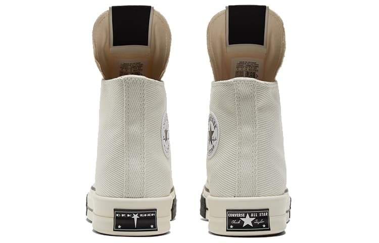 Rick Owens DRKSHDW x Converse 1970s Turbodrk Chuck Taylor All Star High
