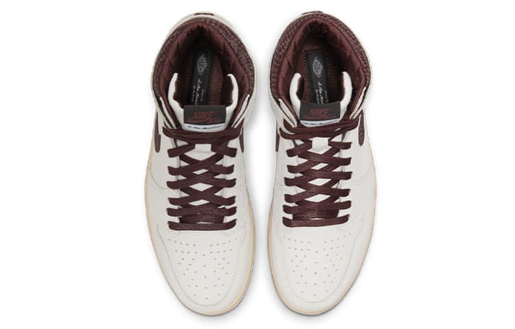 A Ma Maniére x Air Jordan 1 Retro High OG "Sail and Burgundy"