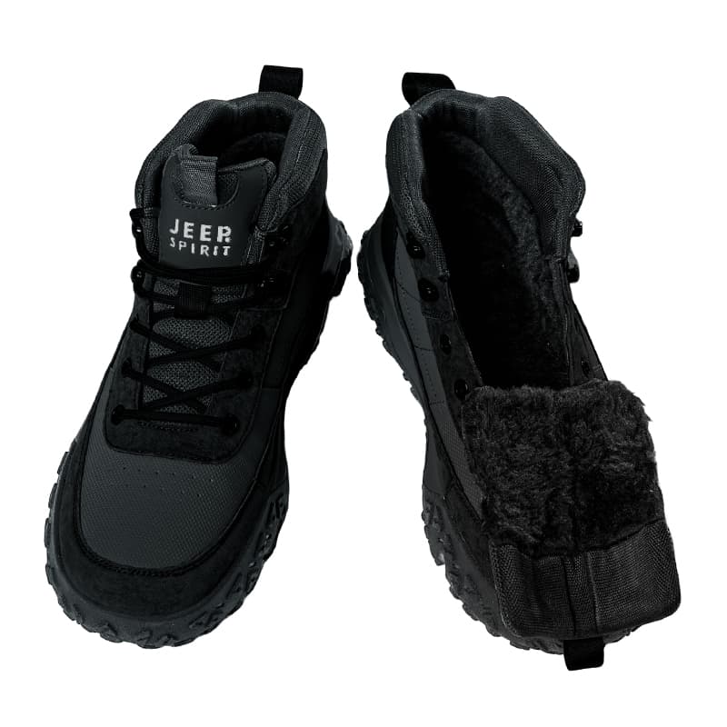 JEEP SPIRIT Snow Boots Graphite Black