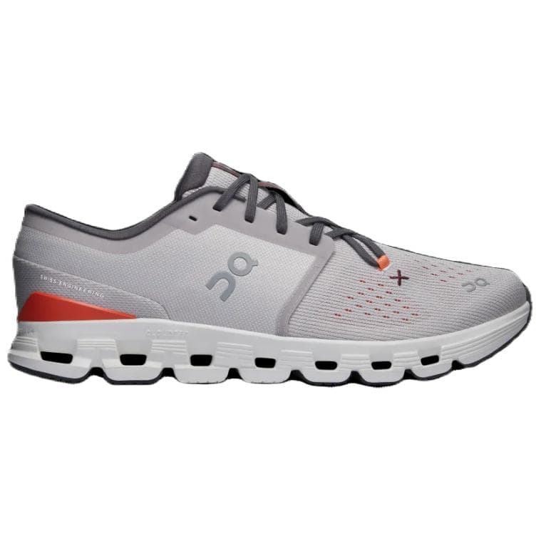 On Cloud X 4 Silver Red