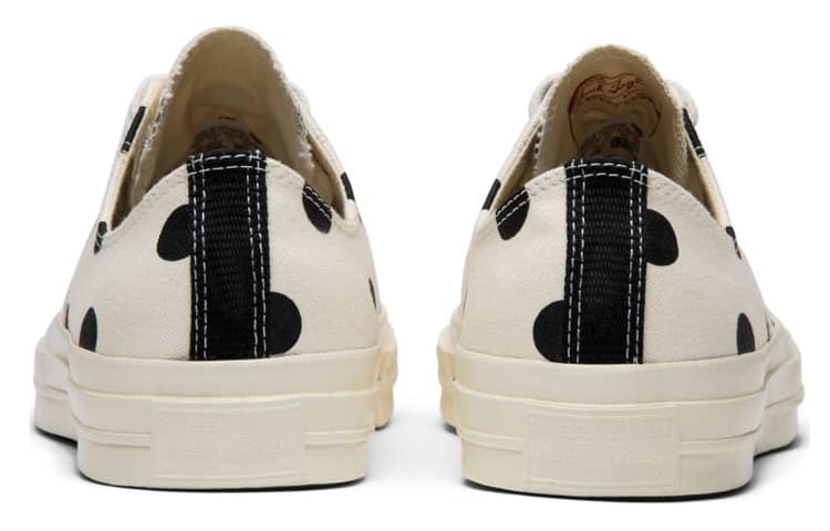 CDG Play x Converse Chuck Taylor All Star 70 Ox White Black
