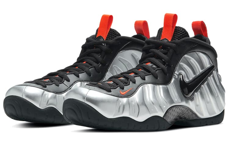 Nike Foamposite Pro Halloween Silver Black