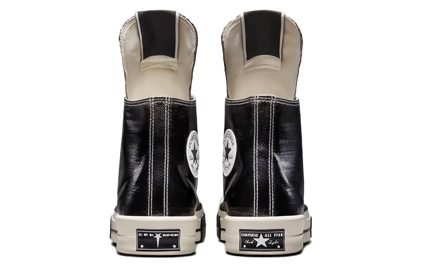 Rick Owens DRKSHDW x Converse Turbodrk Chuck 70 Black