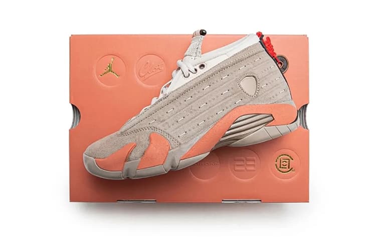 CLOT x Air Jordan 14 Low SP "Terracotta"