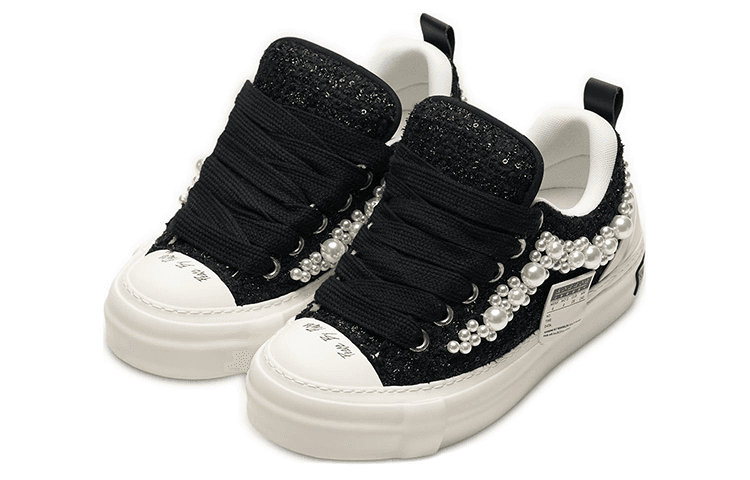 xVESSEL Pearl Tweed Low Top