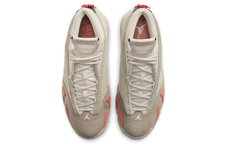 CLOT x Air Jordan 14 Low SP "Terracotta"