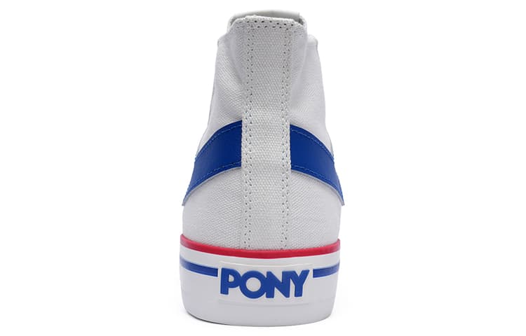 PONY Shooter White Blue