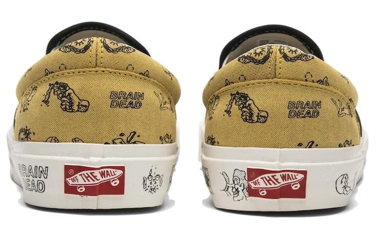 Brain Dead x Vans UA Classic Slip-On Lx