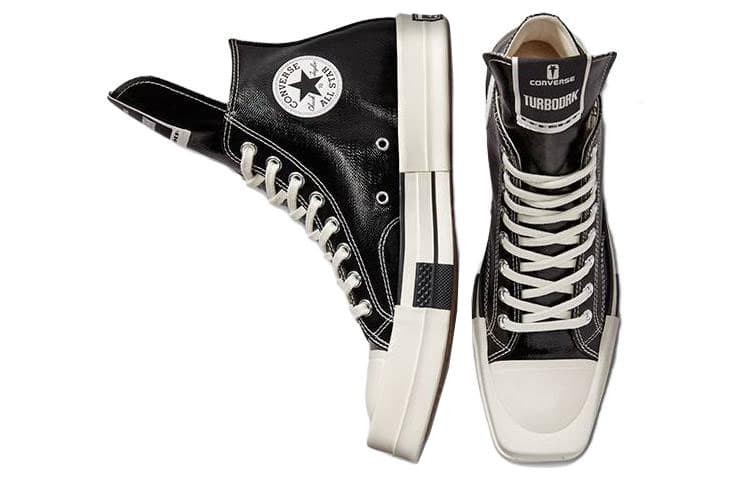 Rick Owens DRKSHDW x Converse Turbodrk Chuck 70 Black