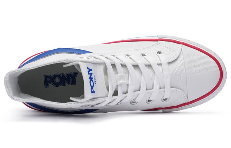PONY Shooter White Blue