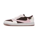 Travis Scott x Air Jordan 1 Low "Brown Pink"
