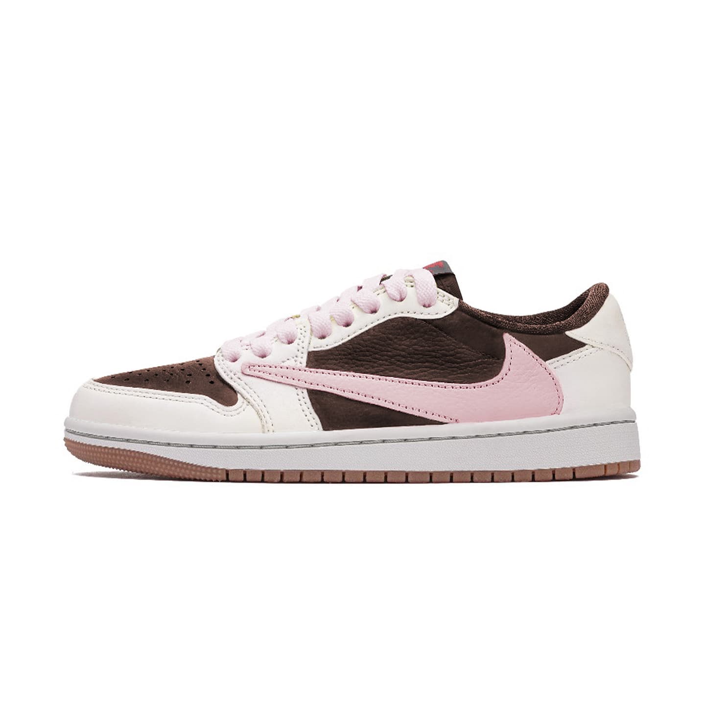 Travis Scott x Air Jordan 1 Low "Brown Pink"