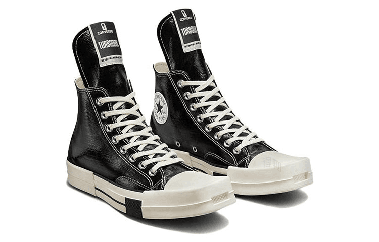 Rick Owens DRKSHDW x Converse Turbodrk Chuck 70 Black