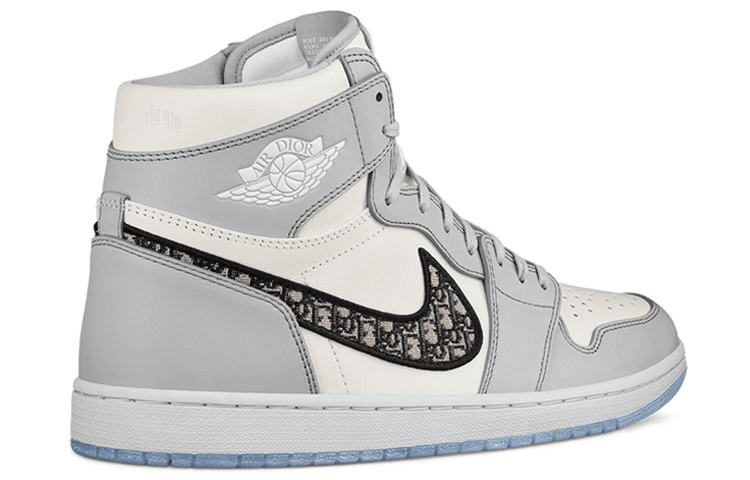 Dior x Air Jordan 1 High OG White Grey