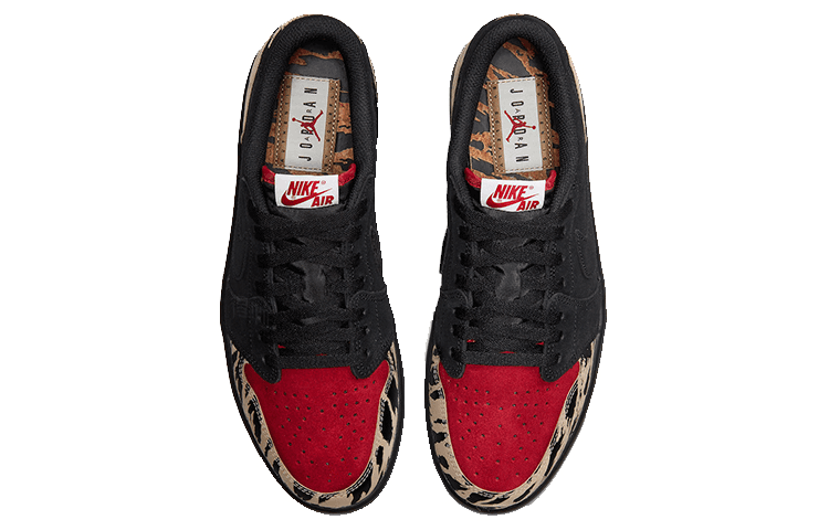 SoleFly x Air Jordan 1 Low OG "Black and Sport Red"