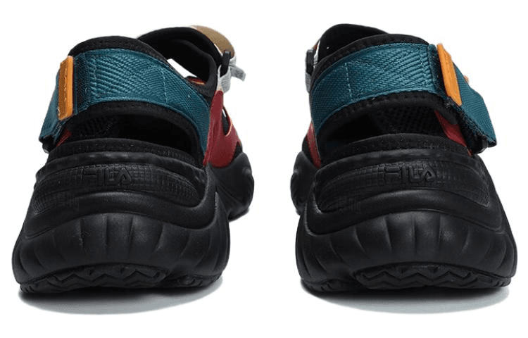 FILA Conch Sandal Black Orange