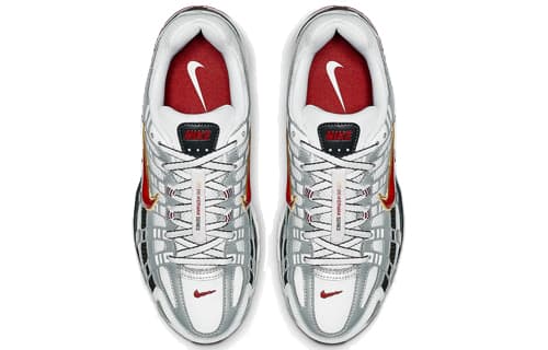 Nike P-6000 White Gold Red