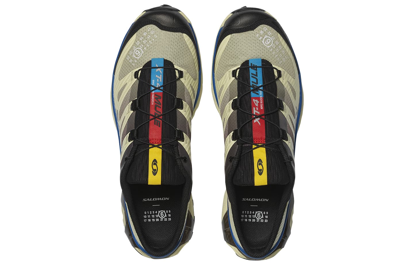MM6 Maison Margiela x Salomon XT-4 Mule Light Yellow Grey