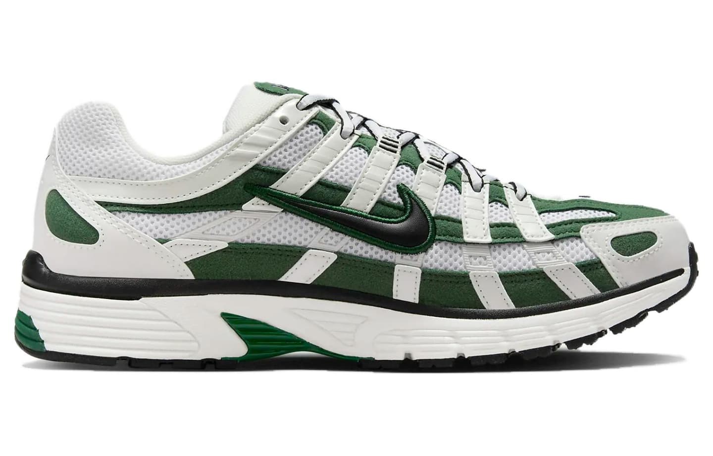 Nike P-6000 White Black Green
