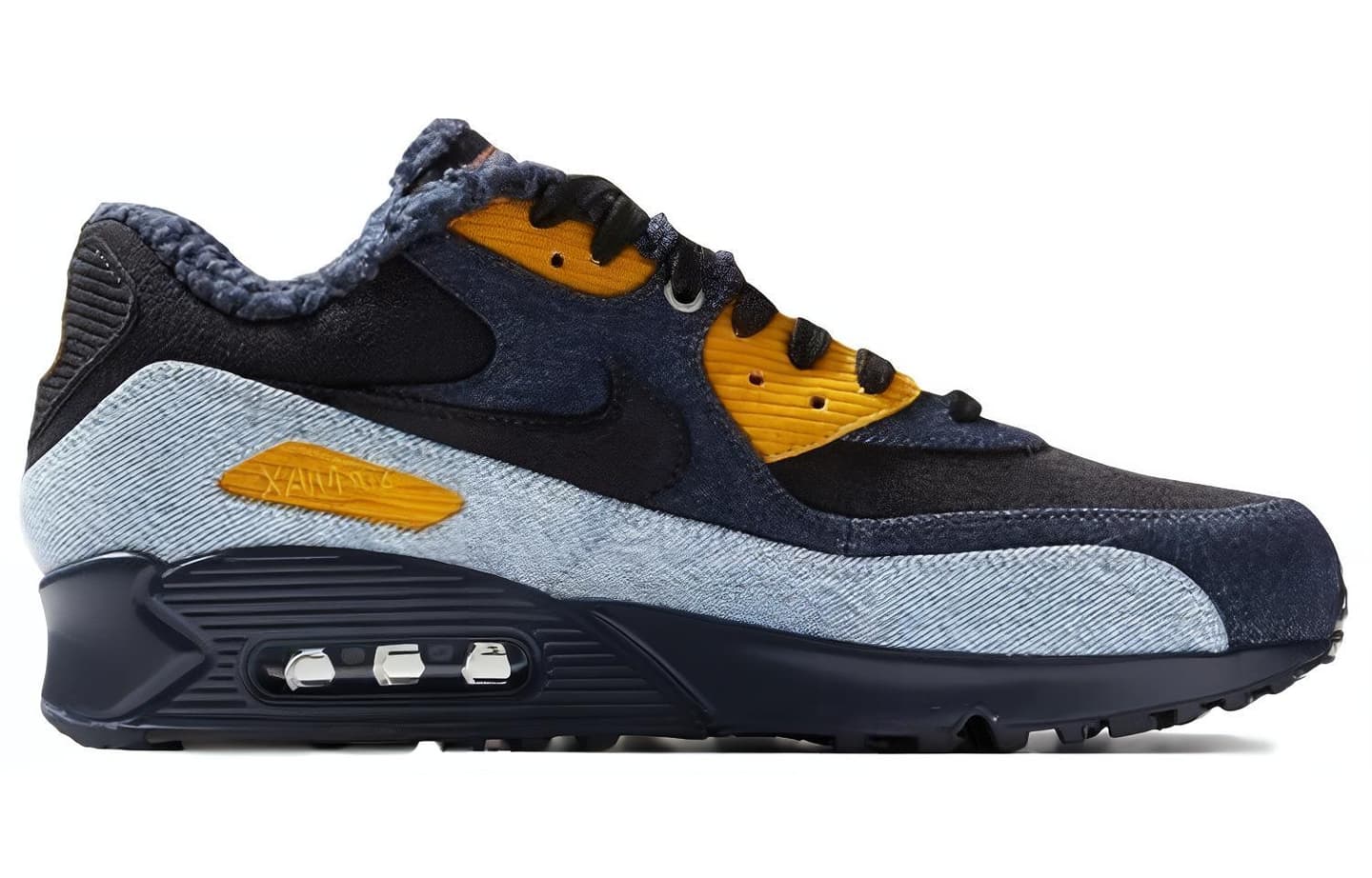 Levis x Nike Air Max 90 Black Denim
