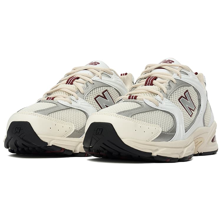 New Balance 530 White Silver Red