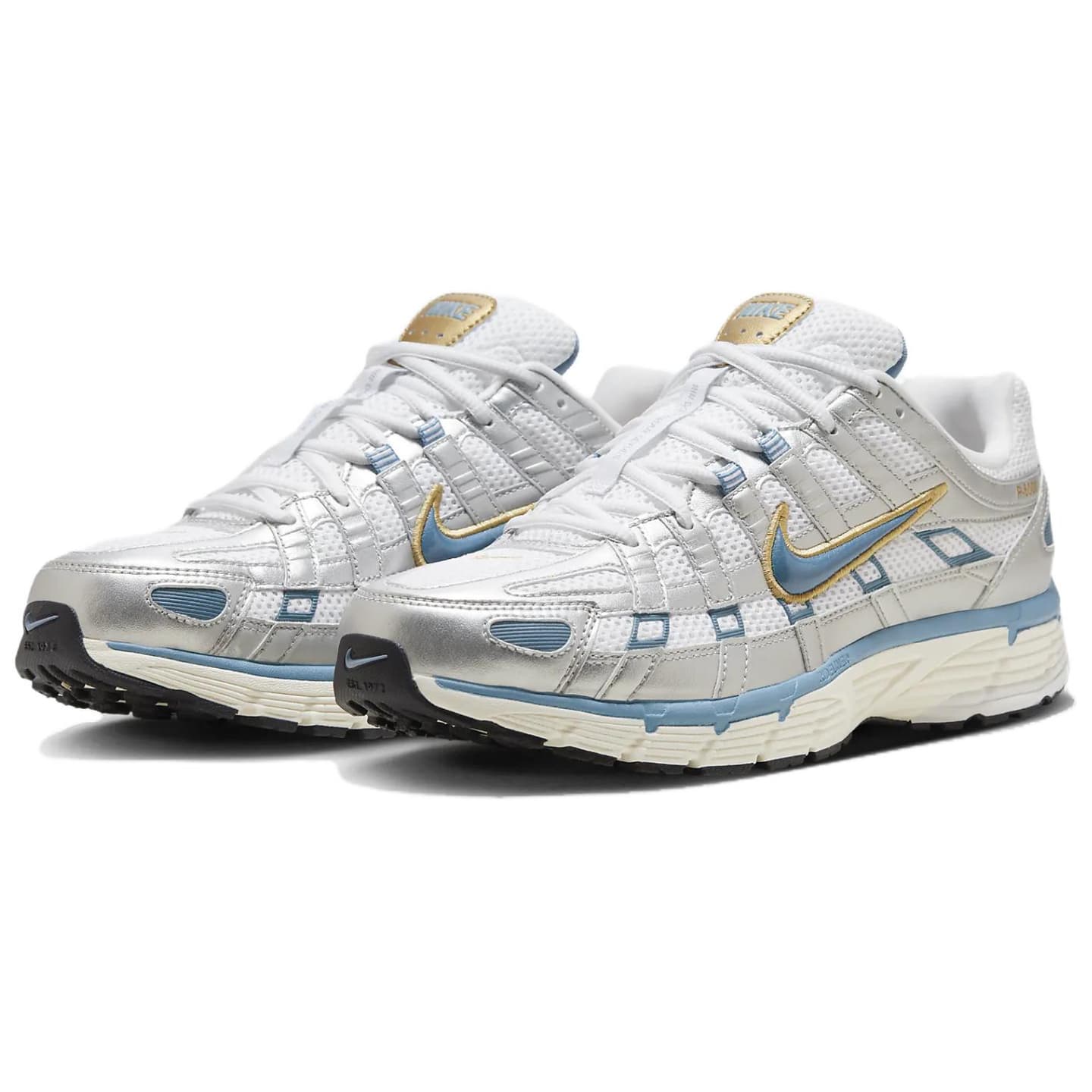 Nike P-6000 Silver Blue