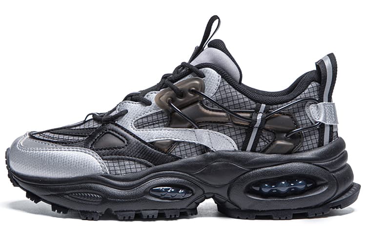 Kappa Retro Low Black Silver