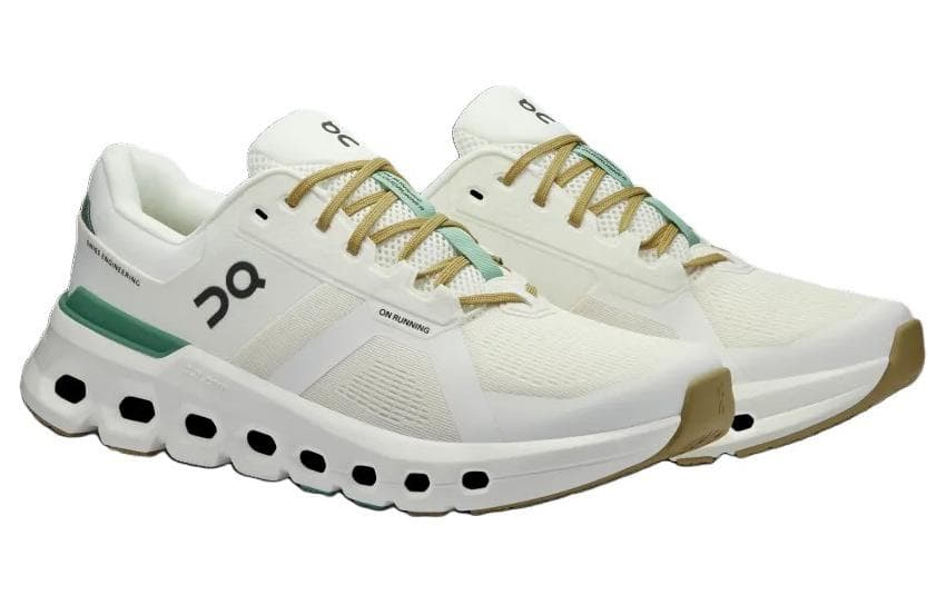 On Cloudrunner 2 White Green