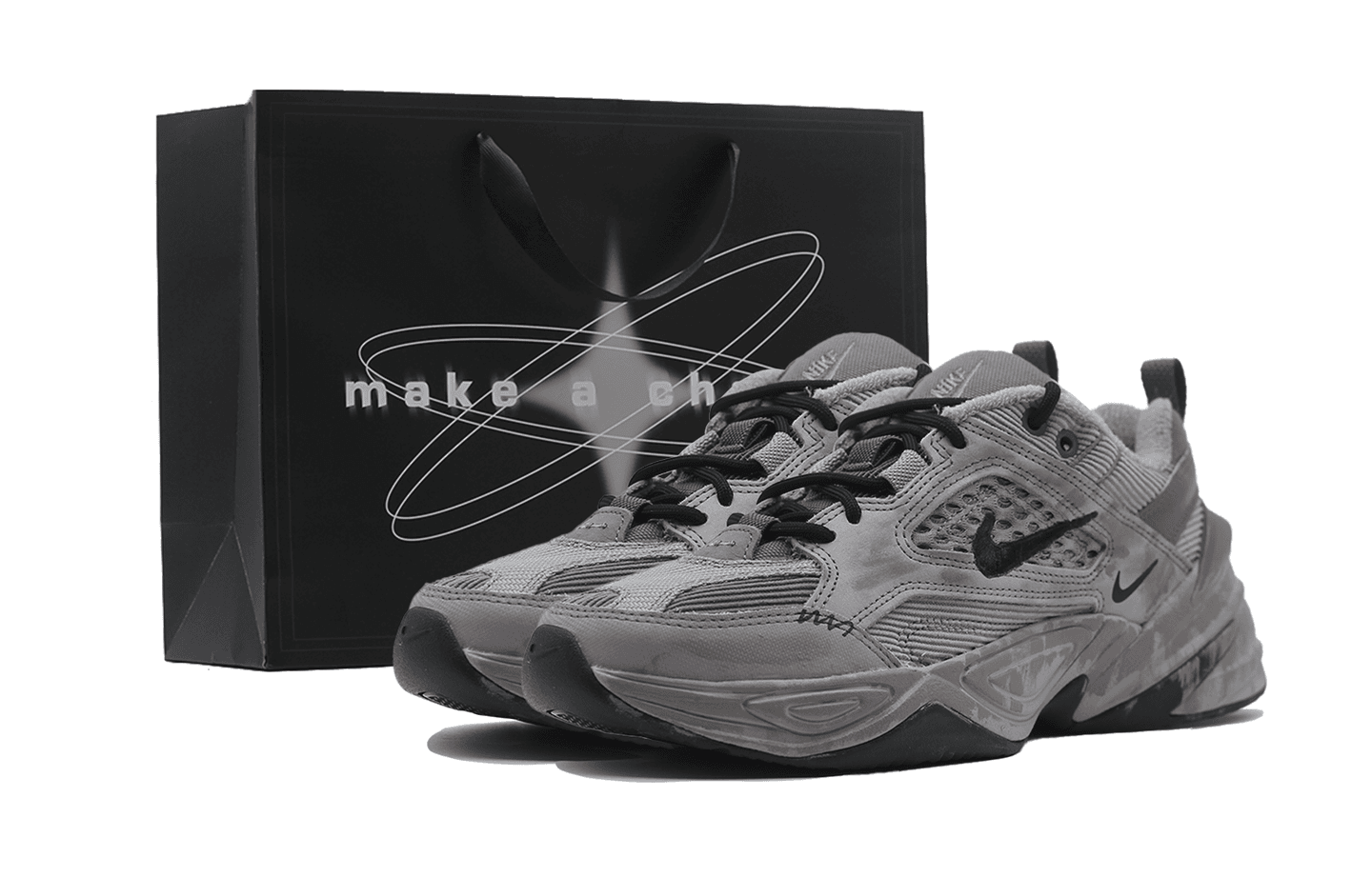 Nike M2K Tekno Black Brown