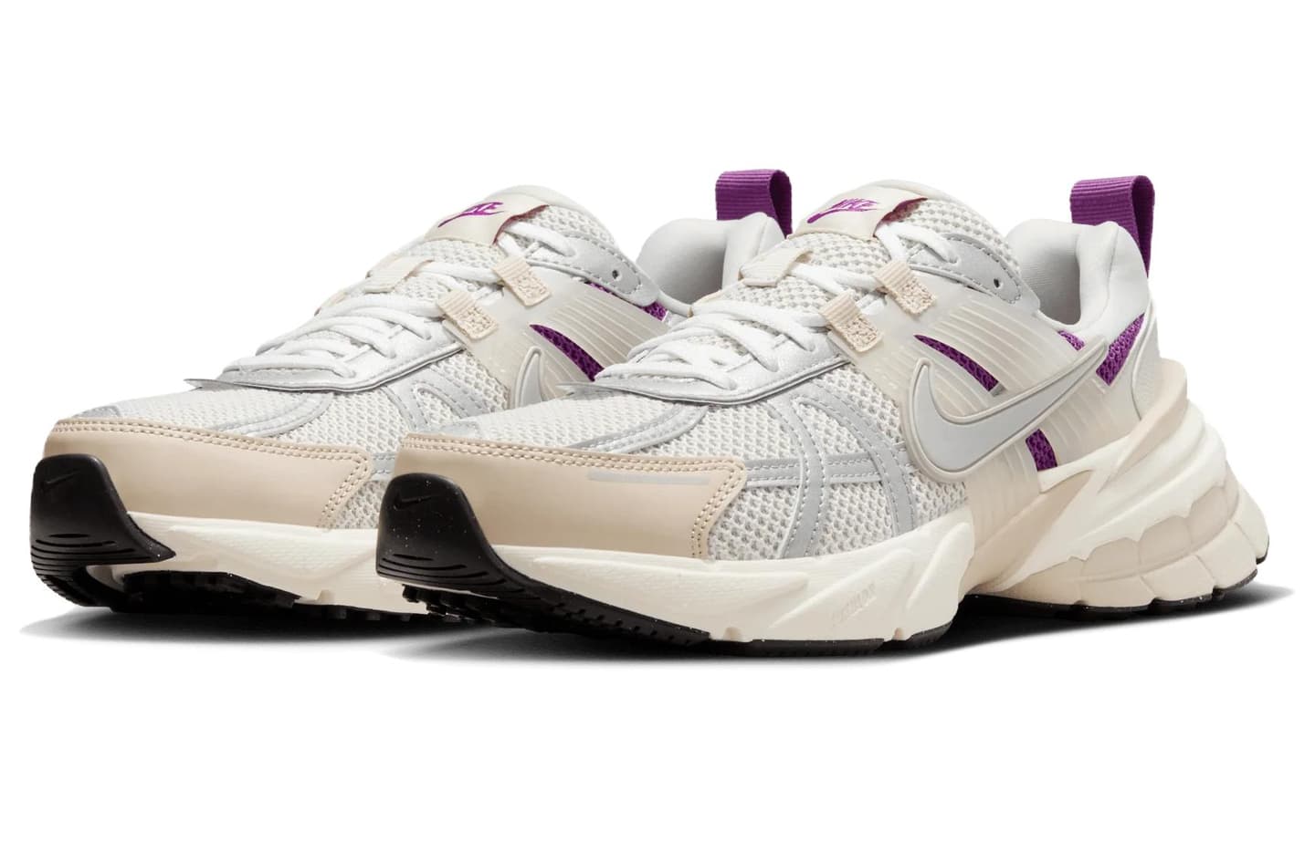 Nike V2K Run Silver White Purple