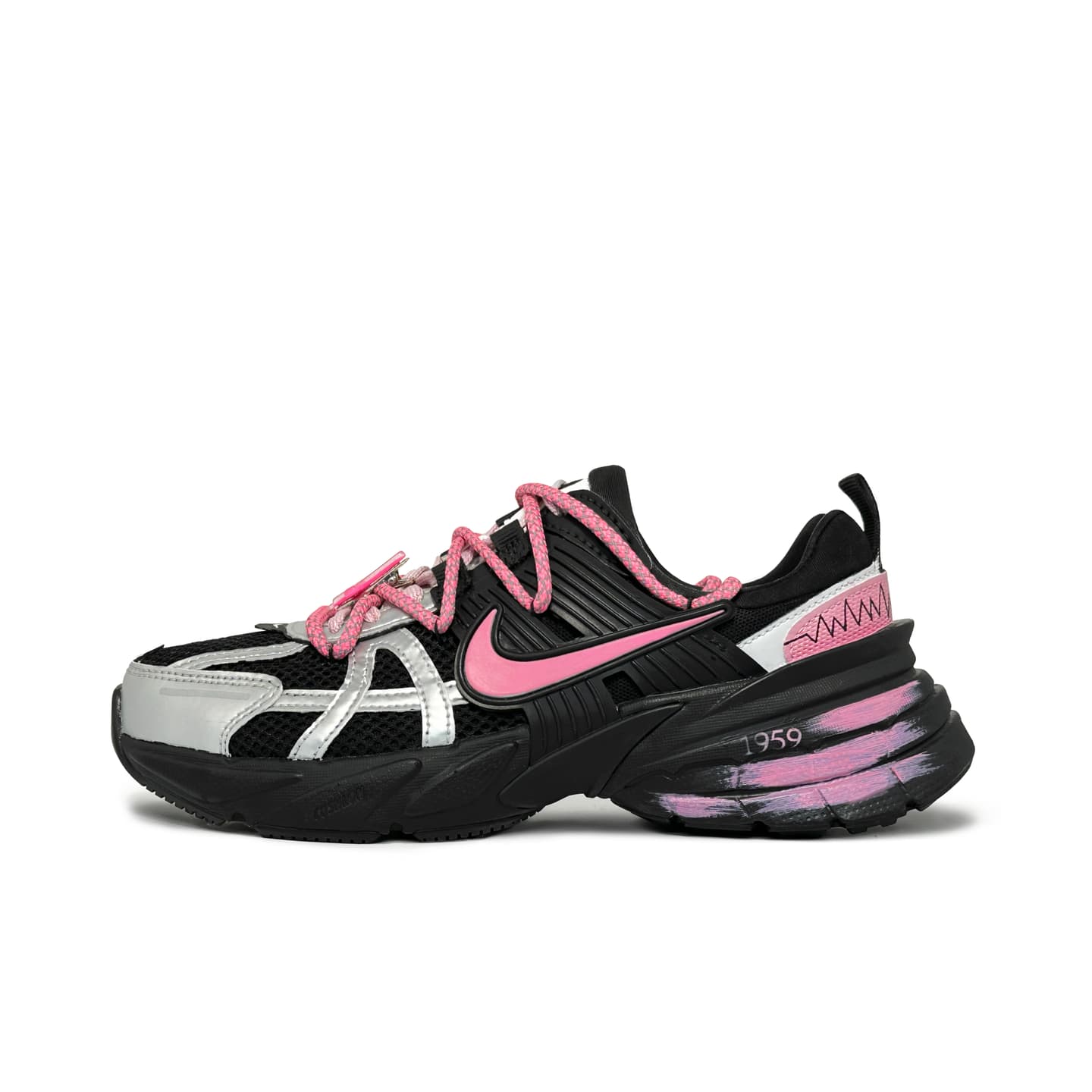 Nike V2K Run Black Pink