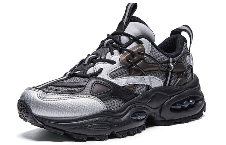 Kappa Retro Low Black Silver