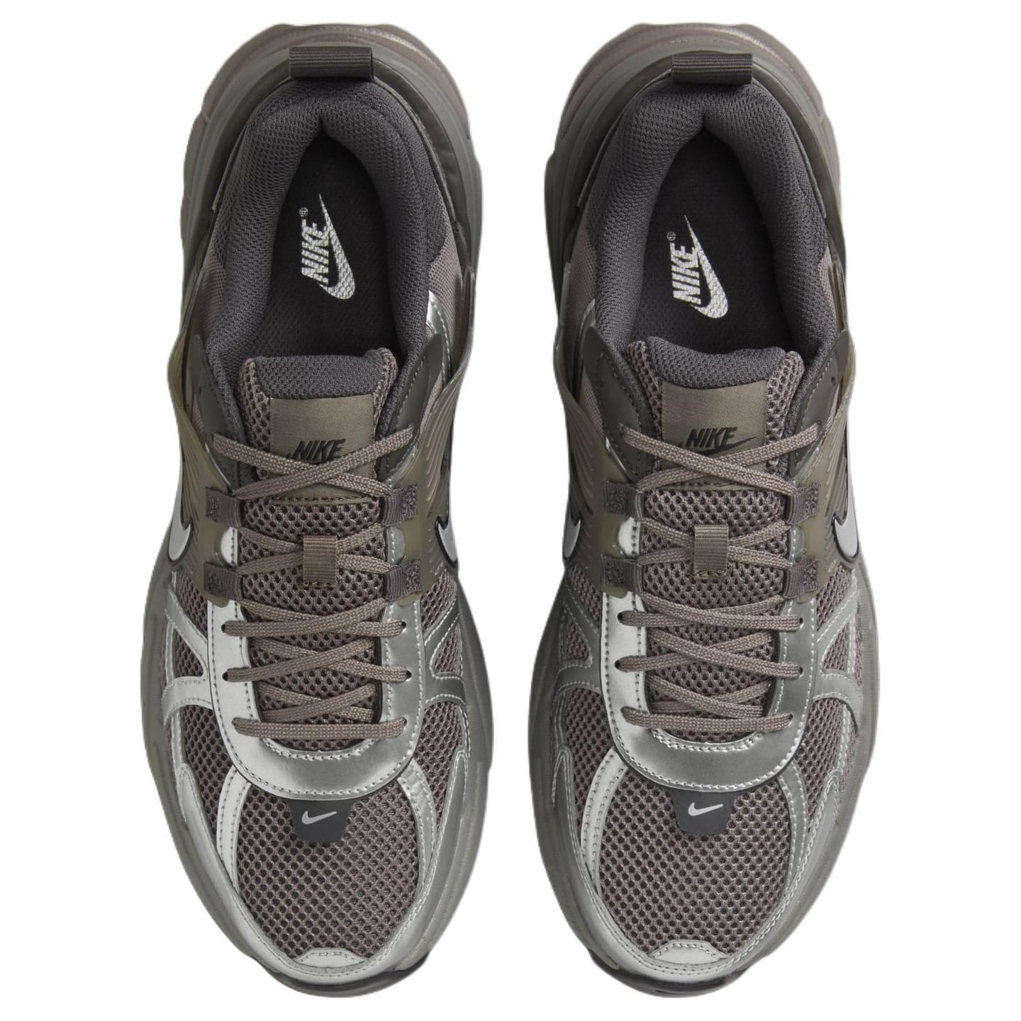 Nike V2K Run Silver Brown