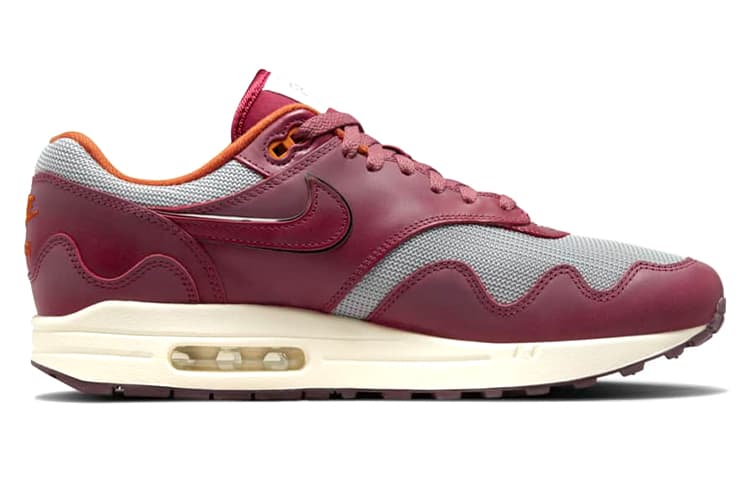 Patta x Nike Air Max 1 "Night Maroon"